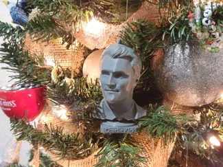 Charlie Kirk Christmas Ornament
