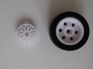 BBS LM hubcap for Brick Rim