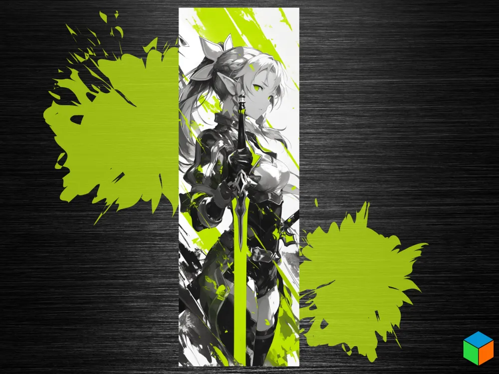 Leafa from Sword Art Online - Anime Bookmark