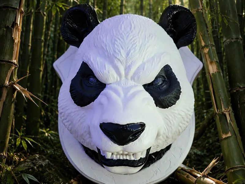 Tête de panda 