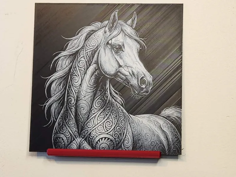 Hueforge - Detailed Ornate Horse