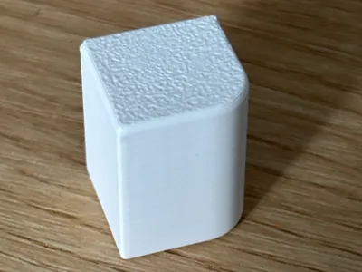 Corner blocks for quarter rounds with radius 