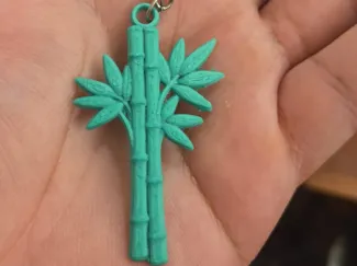 Keychain Bamboo Leaf - Chaveiro Bambu
