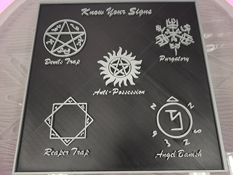 Supernatural know your signs singlets