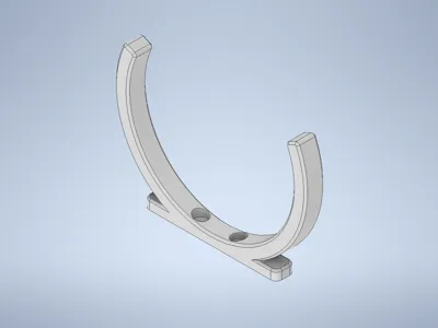 HT90 Pipe Clamp/Wall Mount