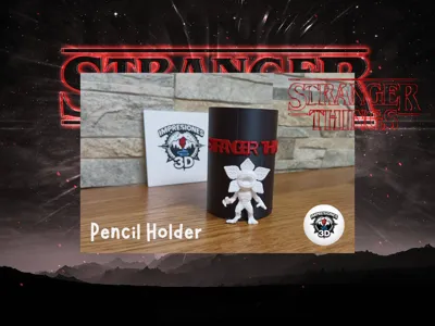 Stranger Things Pencil Holder