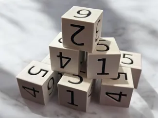 35mm Standard D6 Dice – Classic Style
