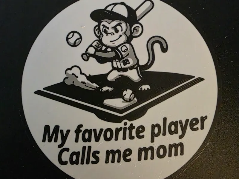 My favorite player calls me mom