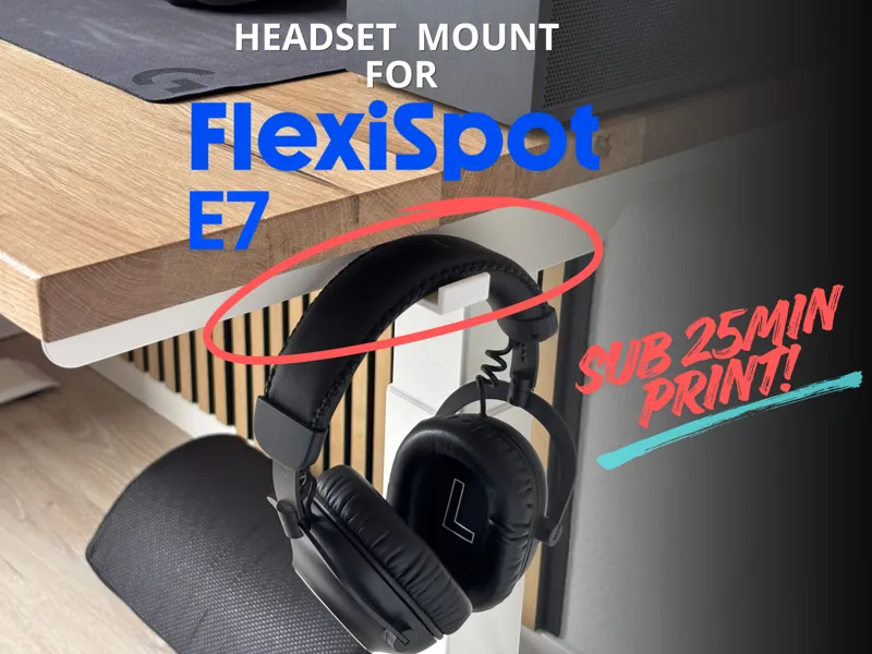 FlexiSpot E7 Headset Holder