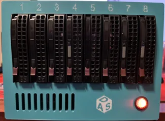 8-Bay DAS/HDD Enclosure Supermicro 833TQ backplane