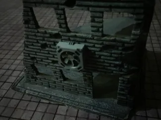 Gothic Sci-Fi wall/floor ventilator, 3 variants