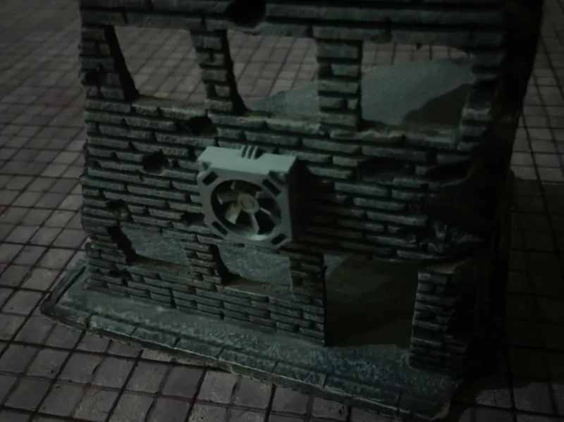 Gothic Sci-Fi wall/floor ventilator, 3 variants