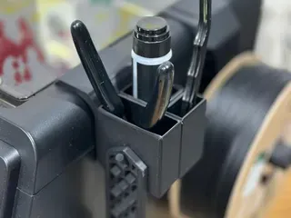 flashforge adv 5m pro tools holder with glue slot