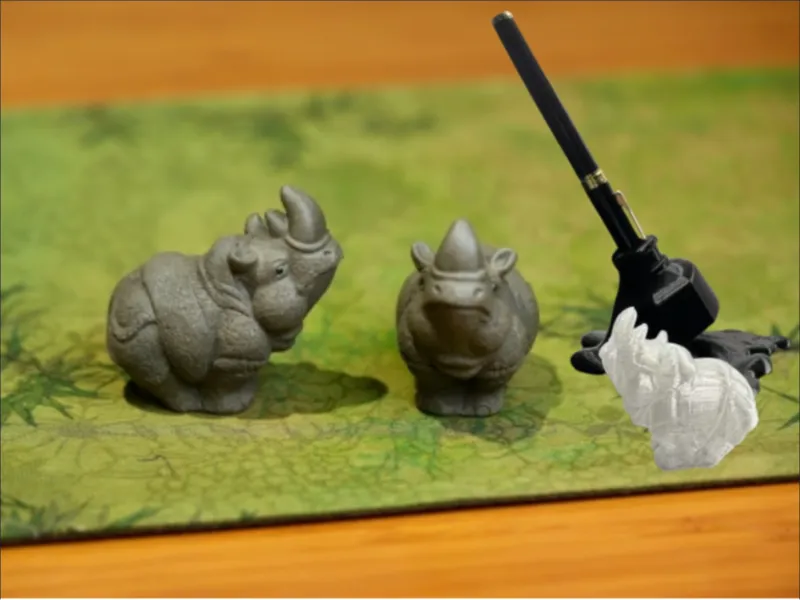 Baby rhinoceros