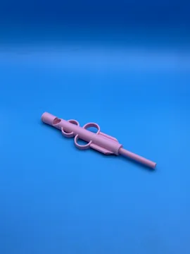 Modelo para impresión 3D: 竹节鸟笛、水笛(附使用视频) — vista de referencia 3