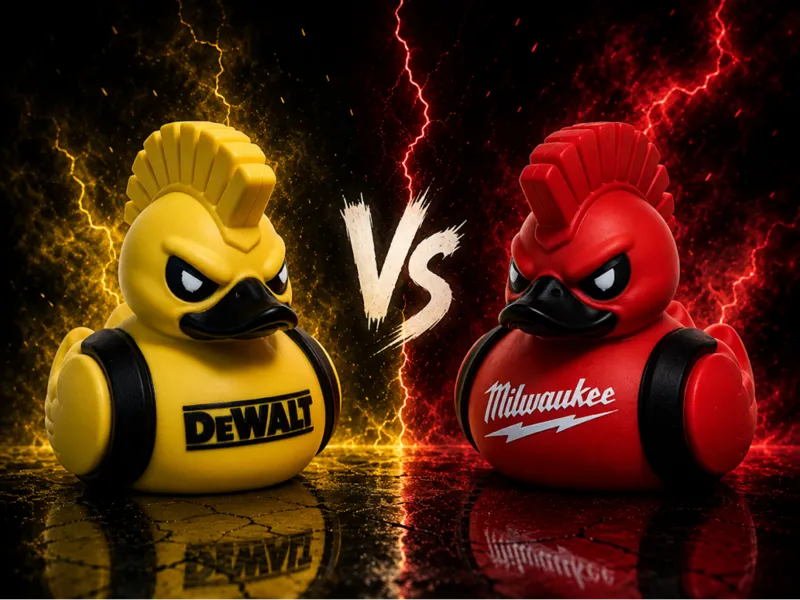 Milwaukee vs DeWalt Ducks