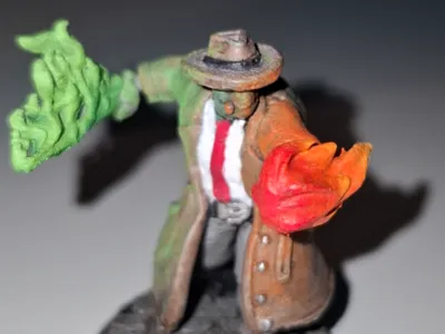 Tortle Bladesinger Detective Mini from Heroforge