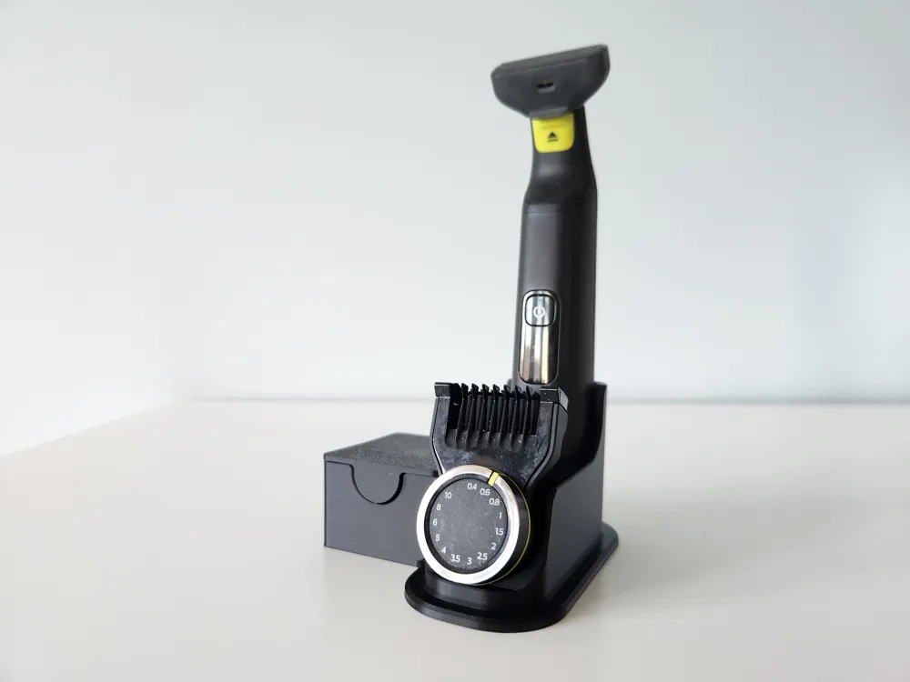 Stand for Philips OneBlade 360 Pro with container - Free 3D Print Model ...