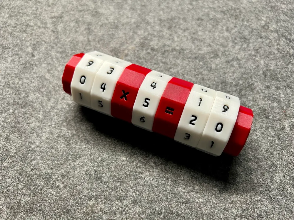 Math Spinner Remixed by Robert85 - MakerWorld