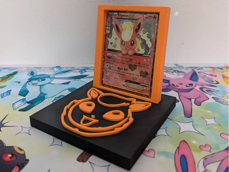 Pokemon Card Display Stand Flareon
