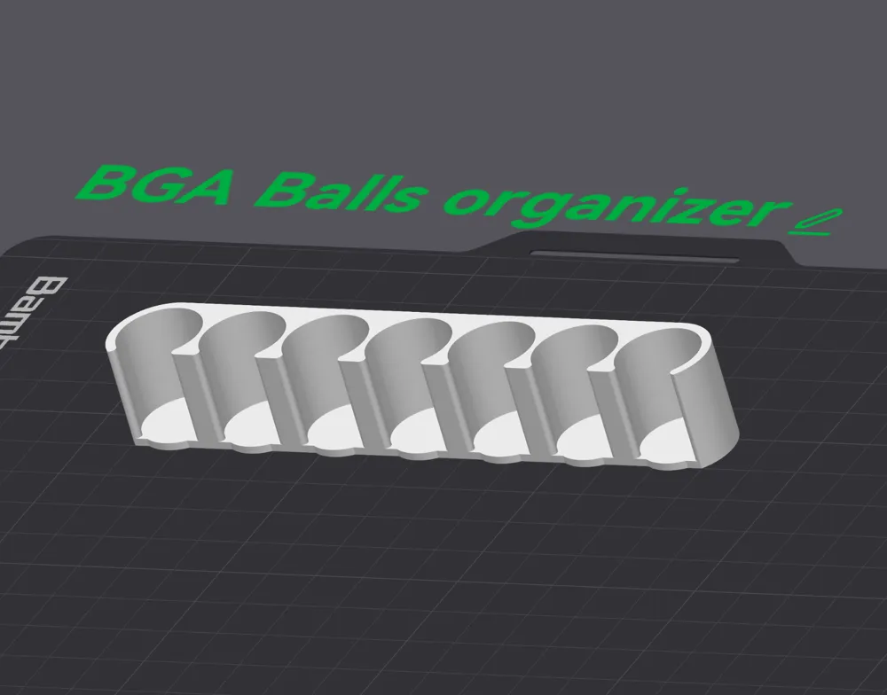 BGA Solder Ball Container Rack by Handy Harry - MakerWorld