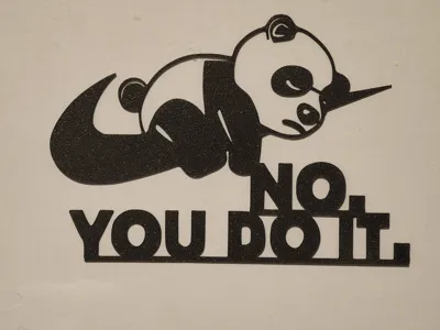 Panda wall art