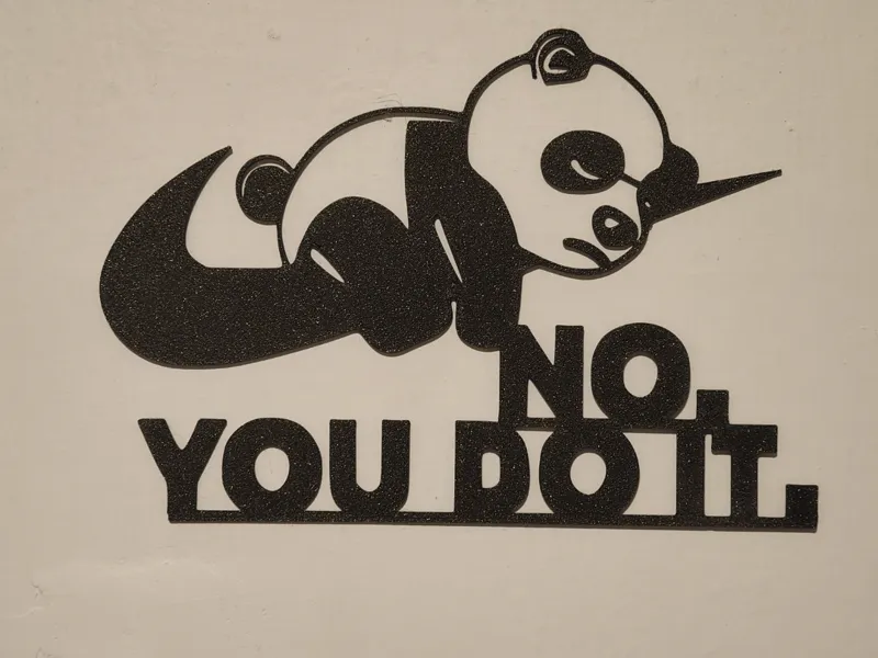 Panda wall art