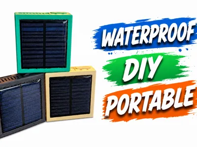 Portable Mini Solar Bank