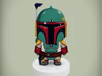 Boba Fett With Base
