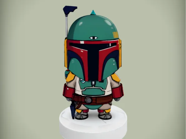 Chibi Boba Fett