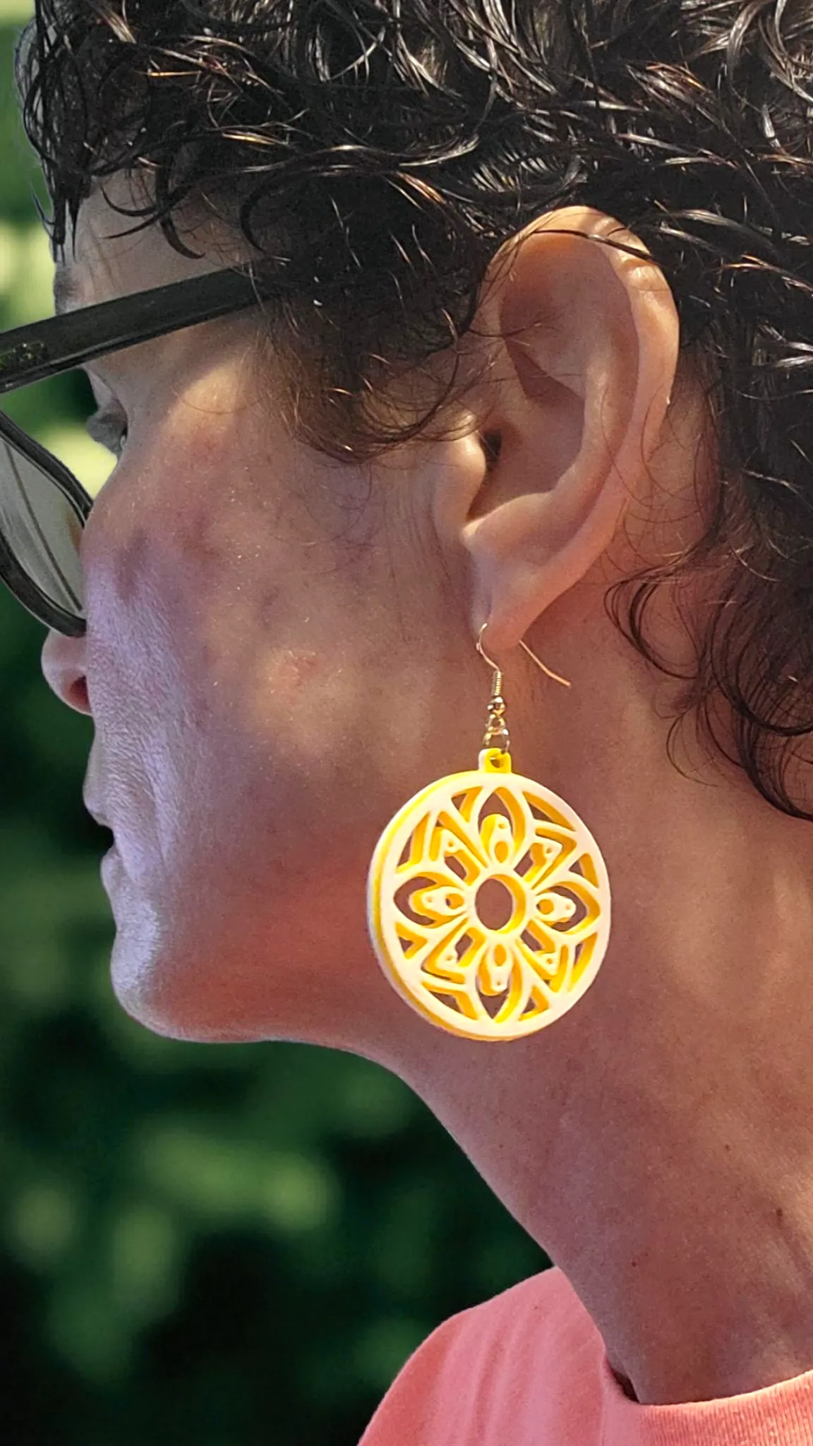 Chic Boho Earrings and Pendant view 4