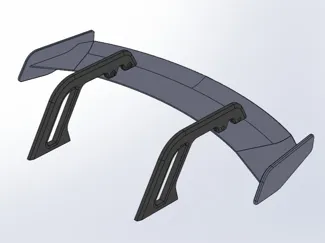 Tiny Car Wing GT3-style