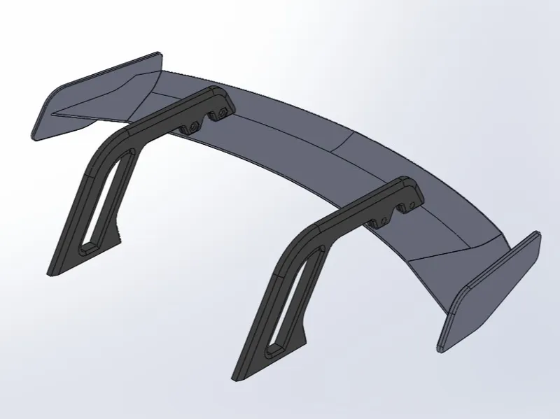 Tiny Car Wing GT3-style