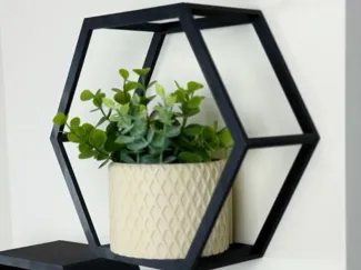 Hexagonal shelf v2