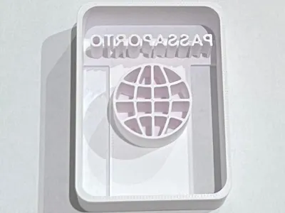 Passport Cookie Cutter