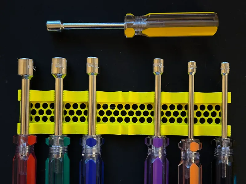 Pittsburg Nut Driver Set Organizer
