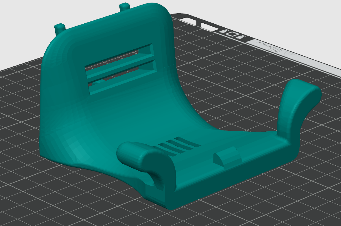 Miniatura 1 do modelo 3D PS5游戏手柄支架