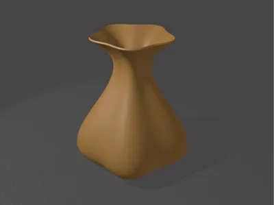 Loose Bag Vase