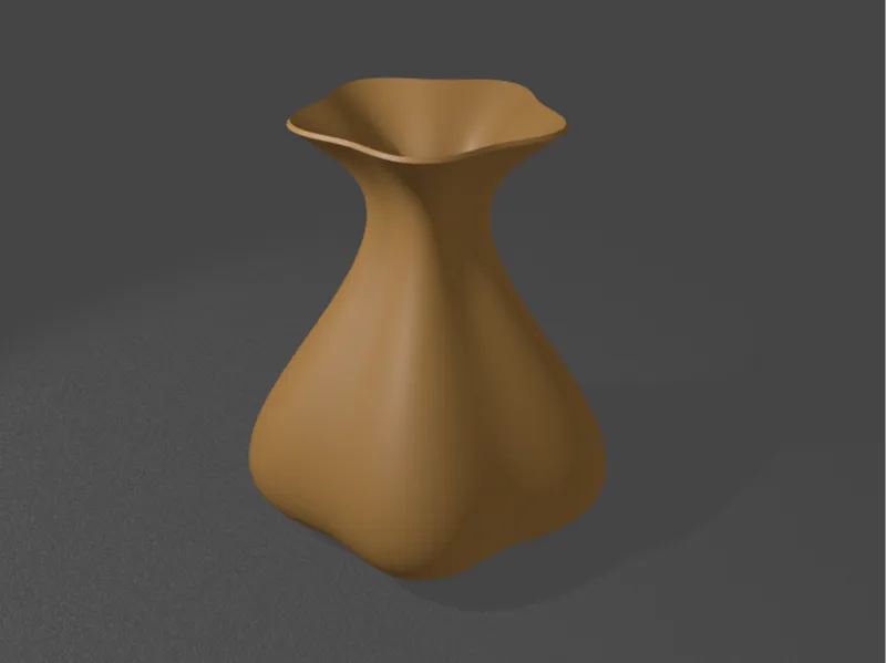 Loose Bag Vase