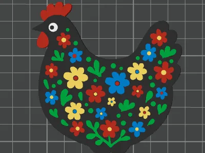chicken soap holder