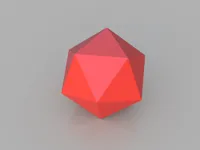 Sphères low poly : Icosaèdre — photo 1