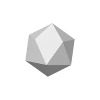 Sphères low poly : Icosaèdre — photo 5