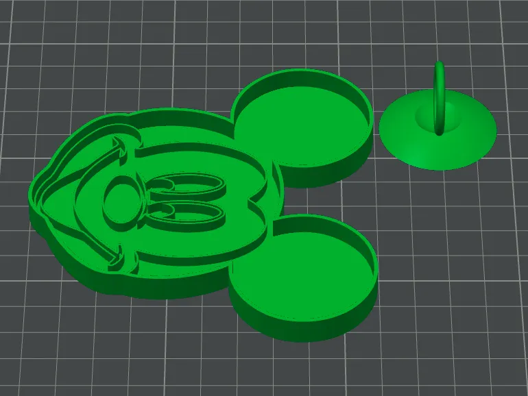 Mickey Mouse Cookie Mold - Stampo Topolino