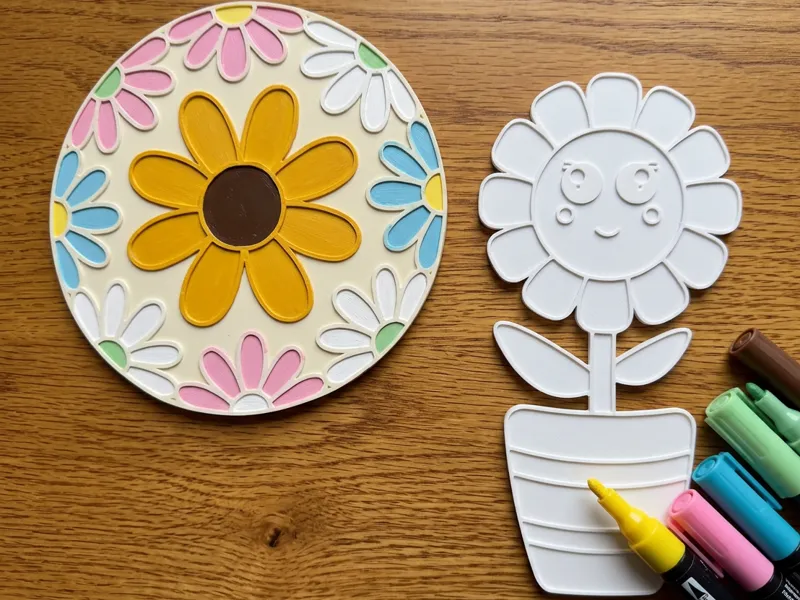 Ausmalbilder Blumen
