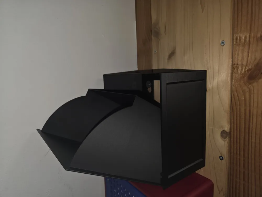 Big tilt box - Wall mount - Screws or HSW - Free 3D Print Model ...