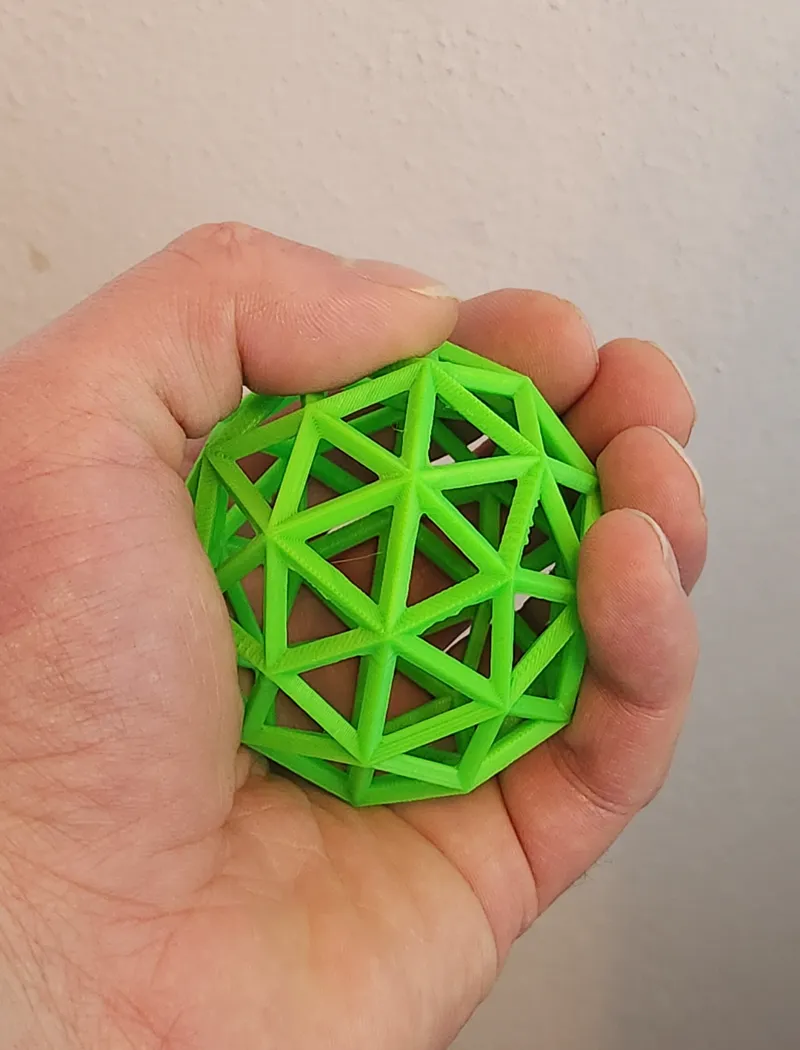 Icosphere Wireframe  