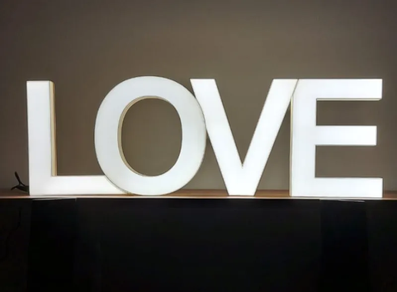 Love lamp