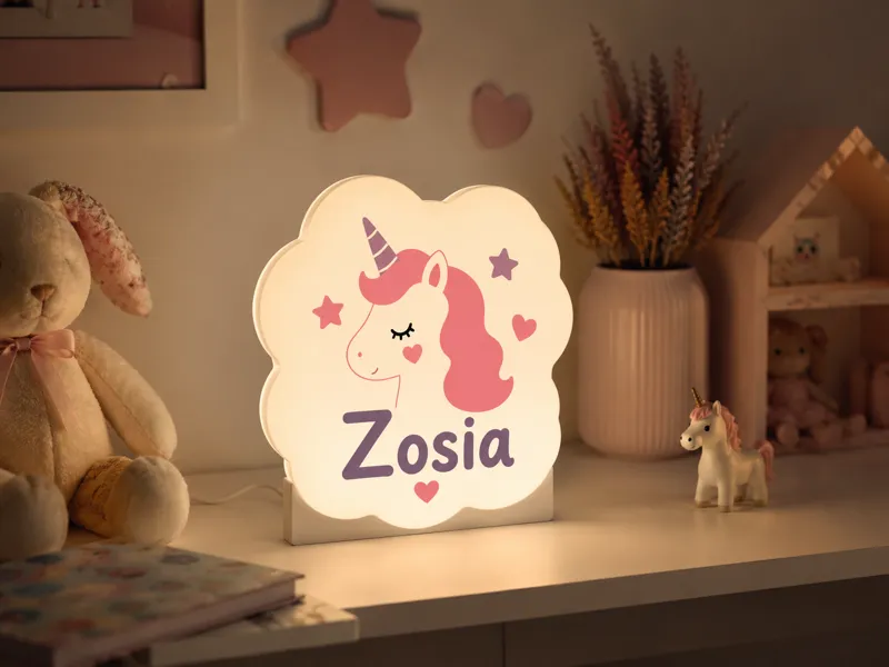 Personalized Unicorn LED Lightbox