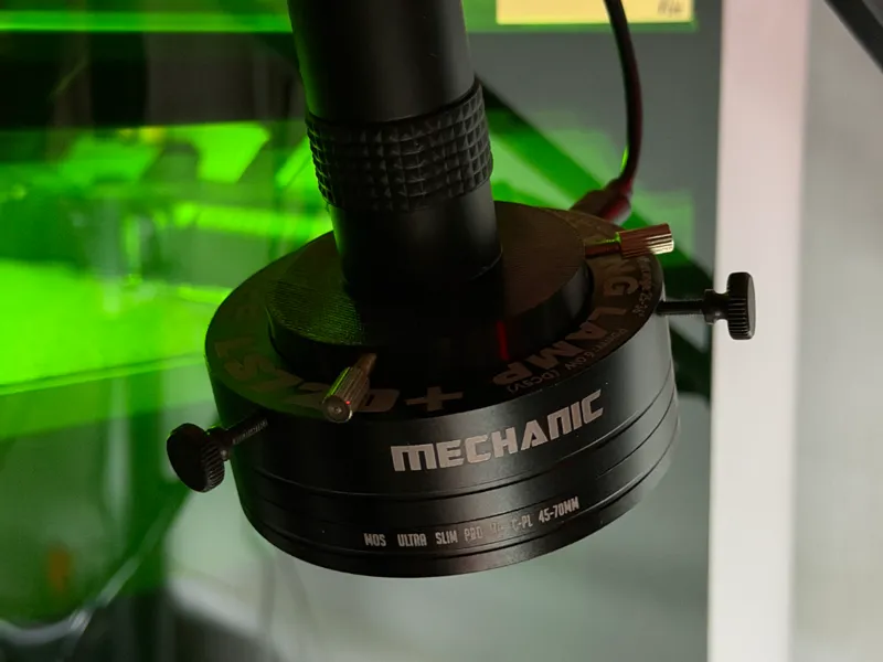 Simple Microscope Light Adapter (Mechanic LS720)