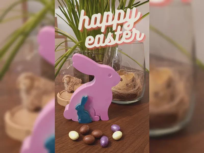 easter bunny decoration